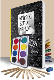 Nyírd ki ezt a naplót mindenhol + pingálószett egy csomagban
