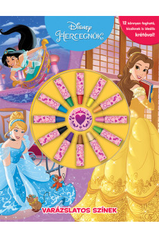 Disney Hercegnők: Varázslatos színek (színezőkönyv)