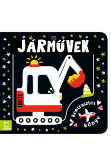 Kontrasztos könyv - Járművek  