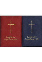 Imádságos képeskönyvem /Velúr (kék, bordó)
