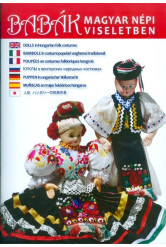 BABÁK MAGYAR NÉPI VISELETBEN /8 NYELVŰ
