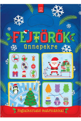 Foglalkoztató matricákkal - Fejtörők ünnepekre §K