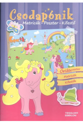 Csodapónik /Matricák, poszter, kifestő