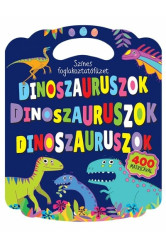 Színes foglalkoztatófüzet dinoszauruszokkal