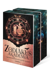 Éjsötét trón I-II. - Zodiákus Akadémia 6. (éldekorált)