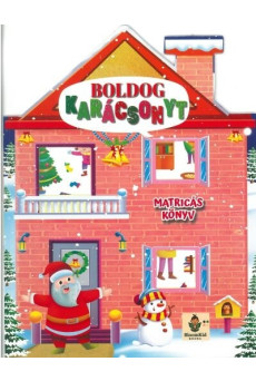 Boldog karácsonyt - Matricás könyv §K